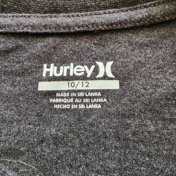 Hurley Boys Graphic T-Shirt Size 10/12 – EST. 1999 Surf Logo - Picture 11 of 16